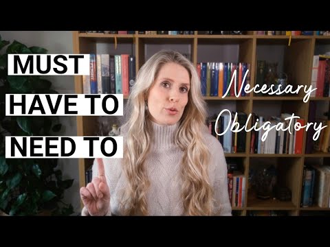 MUST vs. HAVE TO: Key Differences 🔑  | How to Use MODAL VERBS