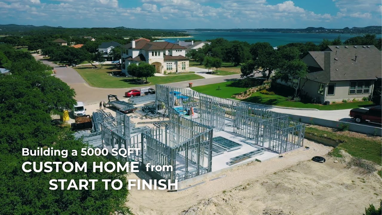 Building a 5,000 sqft fire resistant home with a panelized steel framing kit
