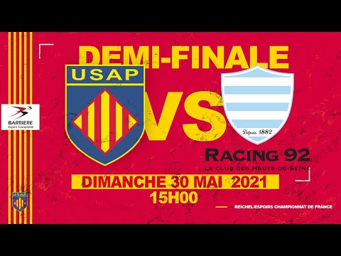 #Espoirs DEMI-FINALE : USAP / Racing 92