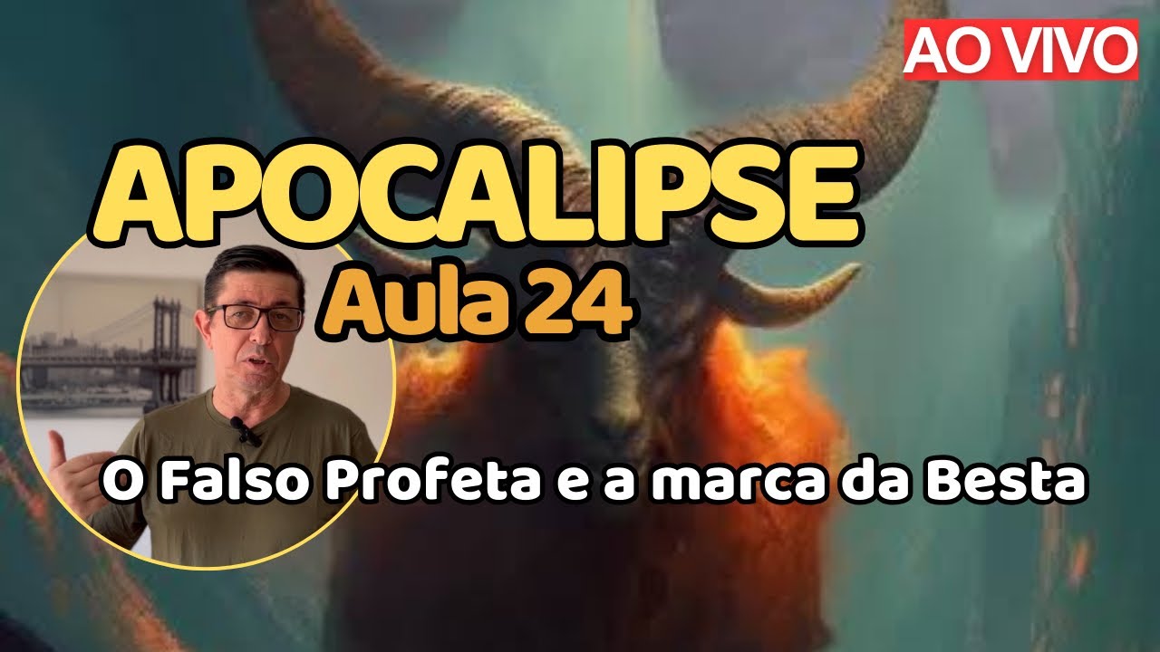 O Falso Profeta e a marca da Besta (13.11-18) | AULA 24 | Apocalipse: perícope por perícope