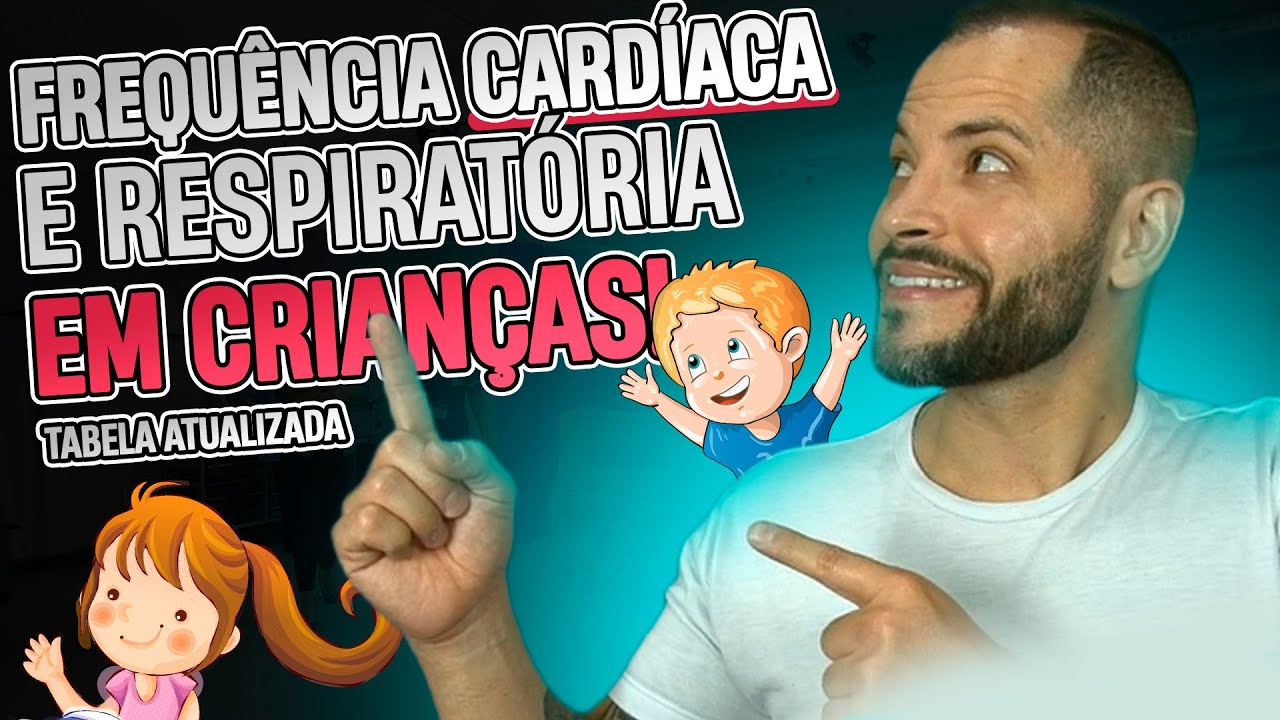 Sinais Vitais Pediatria | Frequência Cardíaca e Respiratória ATUALIZADO