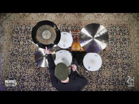 Meinl 18" Byzance Extra Dry Dual Crash Cymbal - 1240g (B18DUC-1120320I)