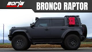 Video: Borla ATAK Edelstahl Sportauspuff-Komplettanlage ab Kat Ford Bronco Raptor