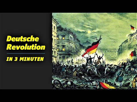 Die deutsche Revolution 1848/49 in 3 Minuten