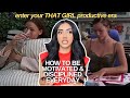 how to EXIT YOUR LAZY GIRL ERA | productivity hacks, discipline secrets & mindset LEVEL UP
