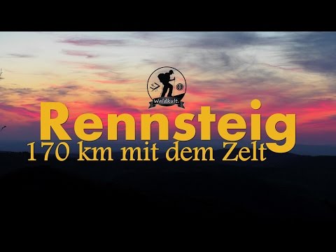 Rennsteig - 170 km mit dem Zelt [Teil 1 von 5]