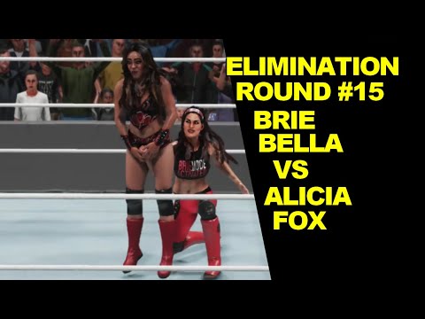 WWE 2K19 Brie Bella vs Alicia Fox - Extreme Elimination Round #15