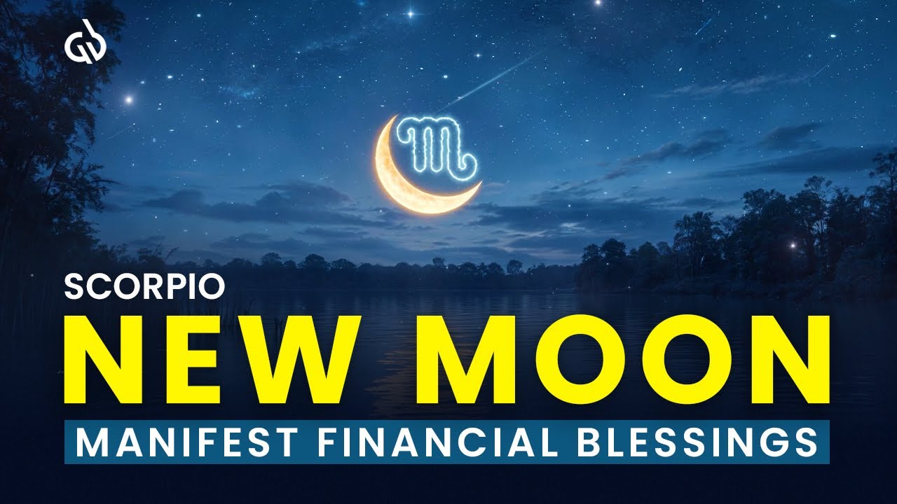 New Moon in Scorpio: Manifest Financial Blessings & Abundance with the New Moon Money Frequency