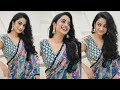 Namitha Pramod Photoshoot Ll Beautiful Saree Gorgeous Actress