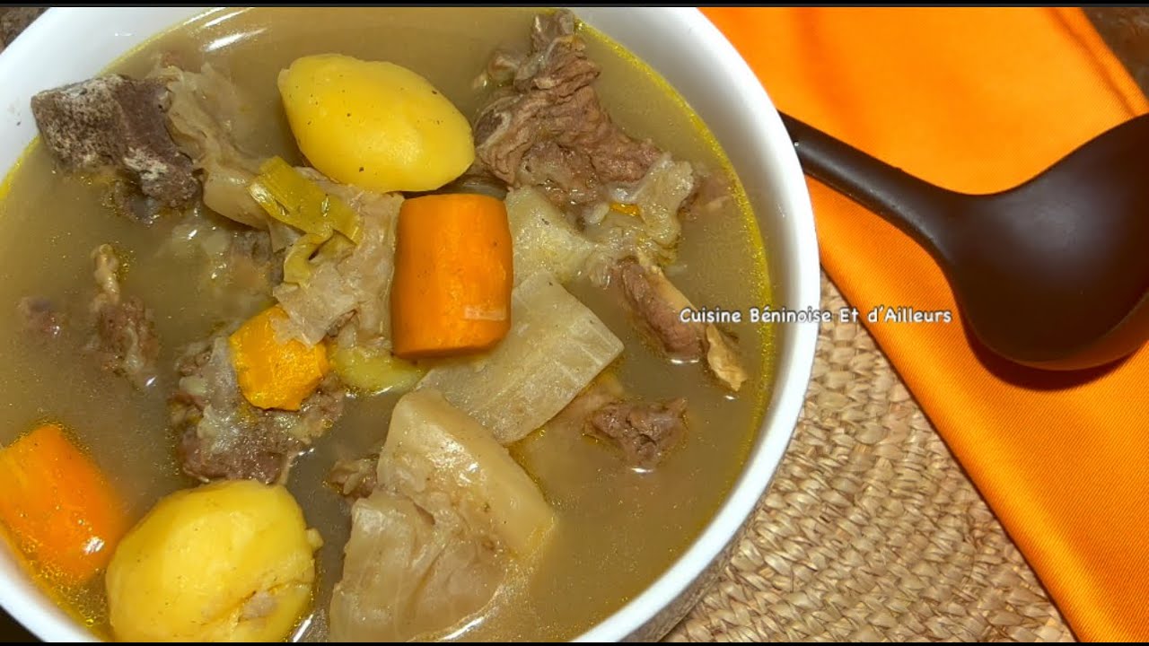 Soupe de bœuf aux légumes