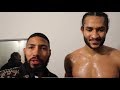 IT WAS SWEET ON THE BUTTON JAMAL AKAY REACTS TO PRO DEBUT WIN W ASHLEY THEOPANE YORK HALL