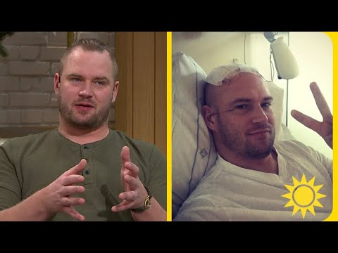 Linus får elstötar i hjärnan mot sina tics | Nyhetsmorgon | TV4 & TV4 Play