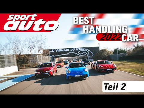 Best Handling Car 2022 - Teil 2 | Handling-Test in L´Anneau du Rhin | sport auto