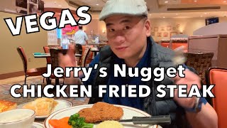 Chicken Fried Steak & Apple Pie at Jerry's Famous Coffee Shop, Jerry's Nugget Casino. Las Vegas