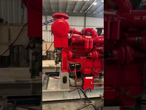 Dorman 6QT Diesel Engine Running