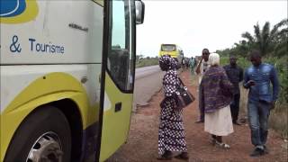 Bus ride from Cotonou to Parakou