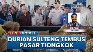 Diangkut 151 Truk Kontainer, 459 Ton Durian Senilai Rp42,5 Miliar Diekspor dari Sulteng ke Tiongkok