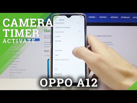 How to Use Camera Timer on OPPO A12 – Delay Taking Photos