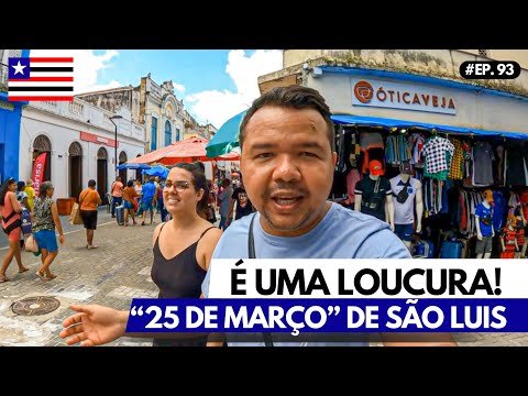 ASSIM É O CENTRÃO COMERCIAL DE SÃO LUÍS DO MARANHÃO - SURREAL #ep94