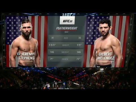 Jeremy Stephens vs Gilbert Melendez full fight