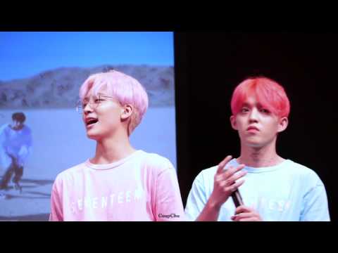 170721 SEVENTEEN FANSIGN OSAKA LOVELETTER S.COUPS