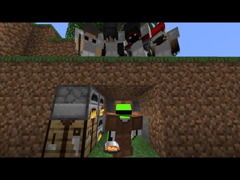 Minecraft Speedrunner VS 4 Hunters FINALE REMATCH