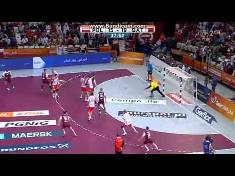 MŚ KATAR 2015 - POLSKA VS  KATAR - PÓŁFINAŁ - SKRÓT MECZU - ABDULLAHY  I KASA .....