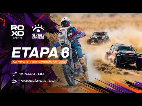🔴 AO VIVO | Etapa 6: Minaçu a Niquelândia – Sertões Petrobras 2026