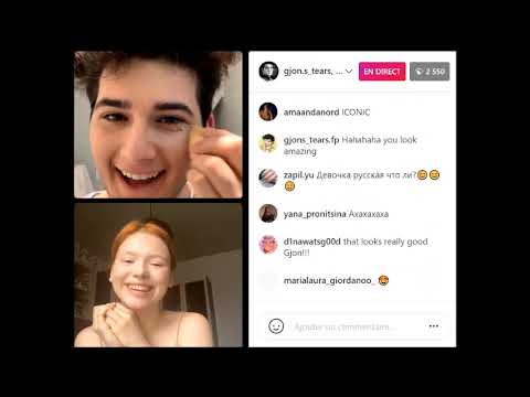 Gjon's tears - live insta make up tutorial ;) - 11.06.2021