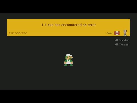 Super Mario Maker 2 082 - 1-1.exe has encountered an error by Oken