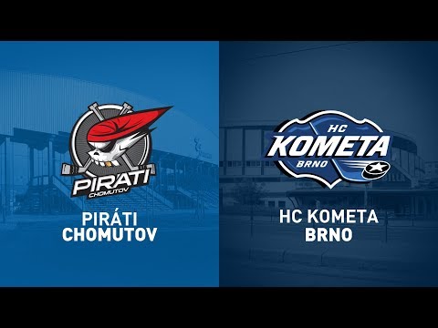 18.kolo O Pohár DHL: Piráti Chomutov vs HC Kometa Brno