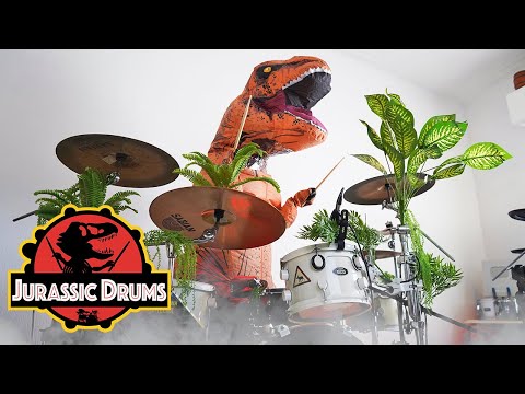 Jurassic Park but it's on DRUMS!