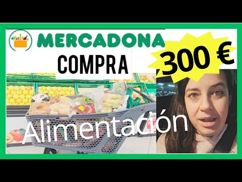 COMPRA ALIMENTACIÓN en MERCADONA para PADRE y PARA MÍ. LOS RETOS DE ANE VLOGS.