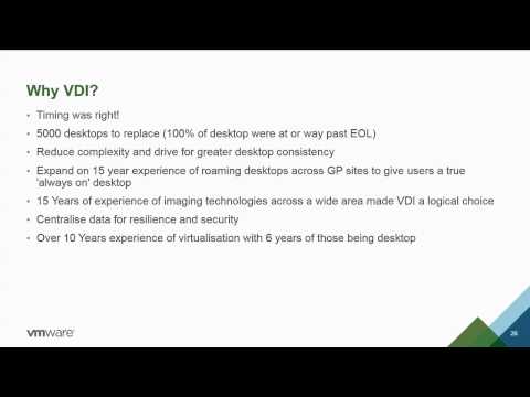 VMworld 2014 EUC1836 - Providing Point of Care Solutions that Physicians will Ask to Use