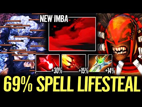 new Bloodseeker meta (magic build) - Bloodstone + Paladin Sword + Dagon