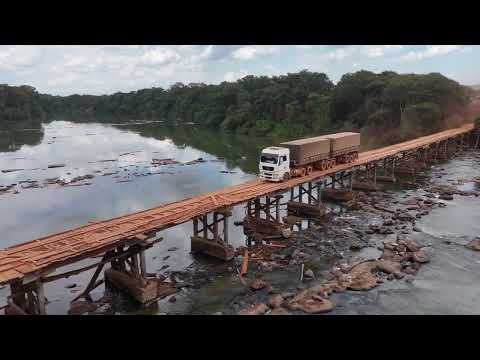 Ponte do Paiol - MT240 , Santa Rita do Trivelato-MT sentido Paranatinga-MT. 