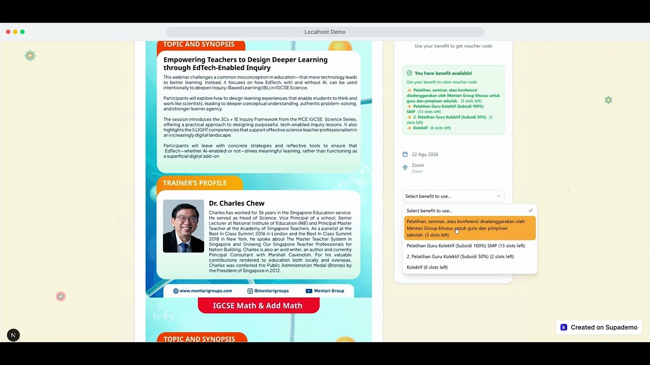 Cara Login ke Platform