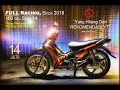TIPE 4 Top Speed Supra X 125 160cc 160 Km Jam HAMPIR TERBAKAR Wave Bore Up
