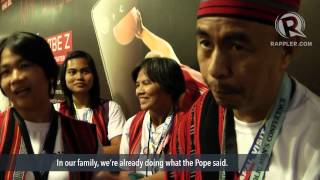 Filipino families inspired, challenged by Pope Francis’ message