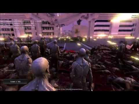 Ultimate Epic Battle Simulator WW2 deutsche Soldaten mit MG42 gegen Zombis