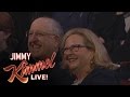 Behind the Scenes with Jimmy Kimmel & Audience (Most Positive Couple Ever)