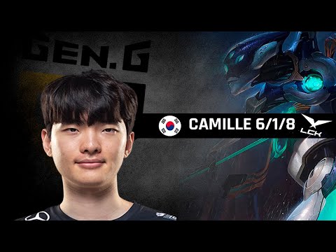 Highlights GEN Rascal with Camille - LCK Spring Season 2021