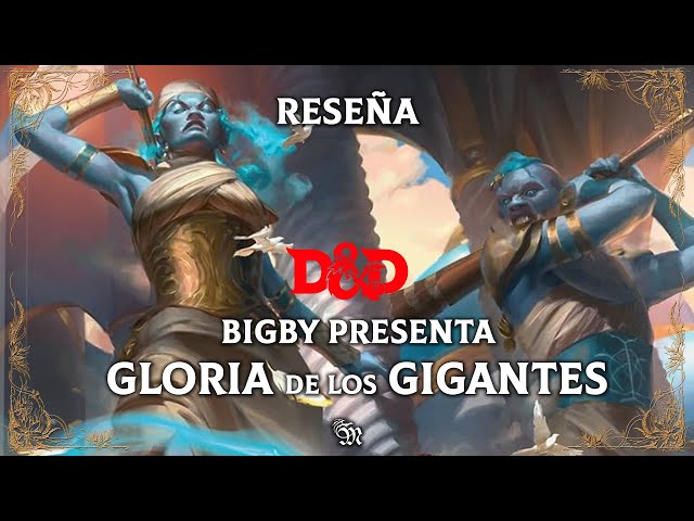 Vídeo relacionado con D&D Book Tabs: Bigby Presents: Glory of The Giants