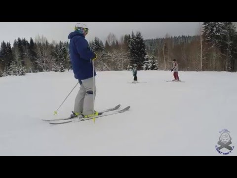 Видео: Видео горнолыжного курорта Гора, горнолыжная база, Пермь в Пермский край