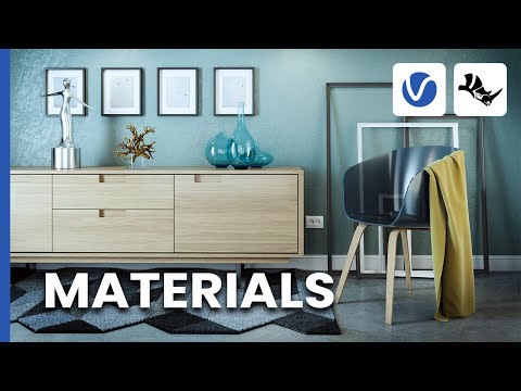 Working with materials in V-Ray for Rhino