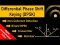 Differential Phase Shift Keying (DPSK) | Modulation & Demodulation | Binary DPSK Example