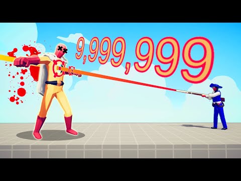 9.999.999 DAMAGE GUN DEADEYE vs EVERY UNIT | TABS - Totally Accurate Battle Simulator