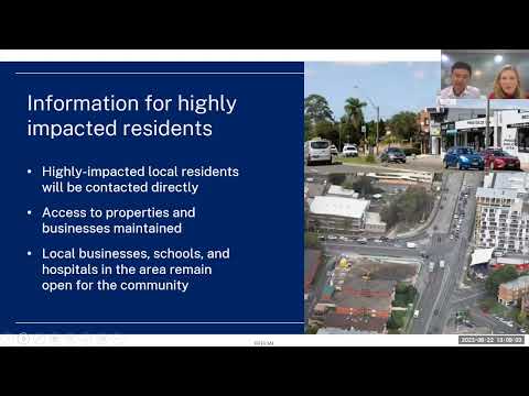 M6 Stage 1 project community information session