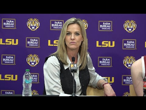 WATCH: Oklahoma Jennie Baranczyk LOSS to LSU postgame