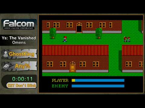 Ys I: The Vanished Omens Showcase by Ghostking - Nihon Falcom RTA Marathon 2018